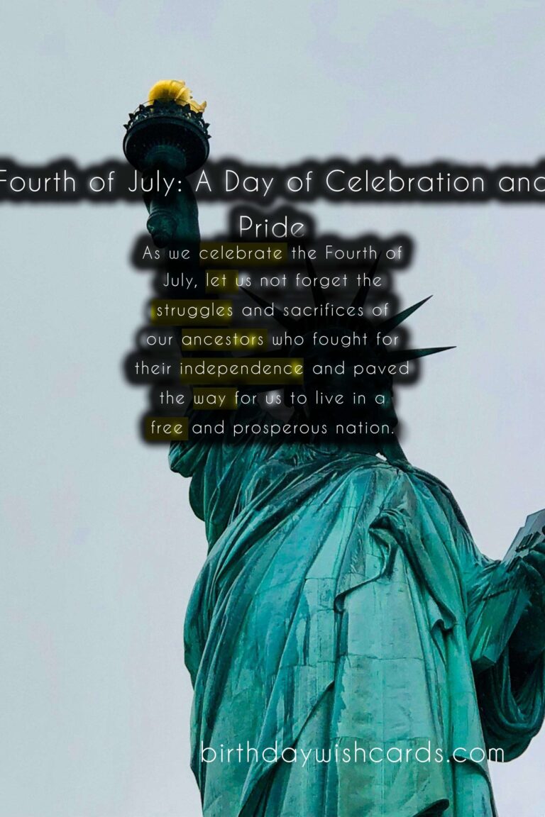 Celebrate the 4th of July with Freedom Day: A Symbol of Independence for America