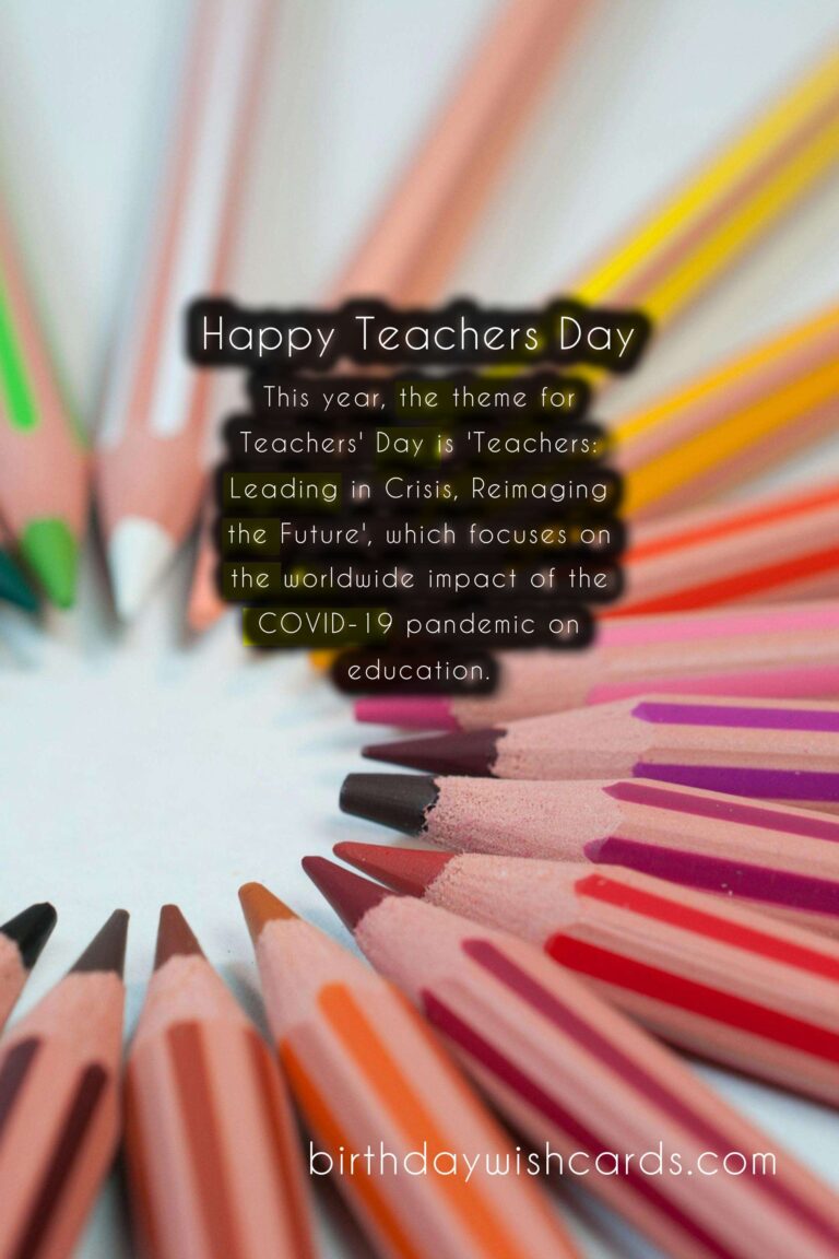 7th November - Teachers' Day: Importance and Celebrations