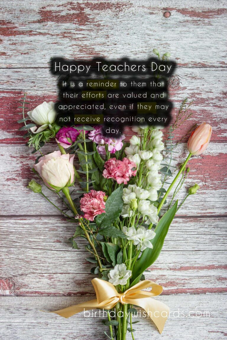 7th November - Teachers' Day: Importance and Celebrations