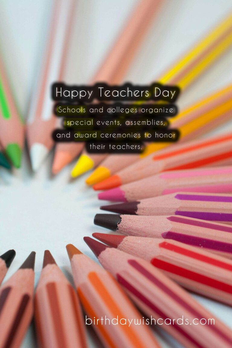 7th November - Teachers' Day: Importance and Celebrations
