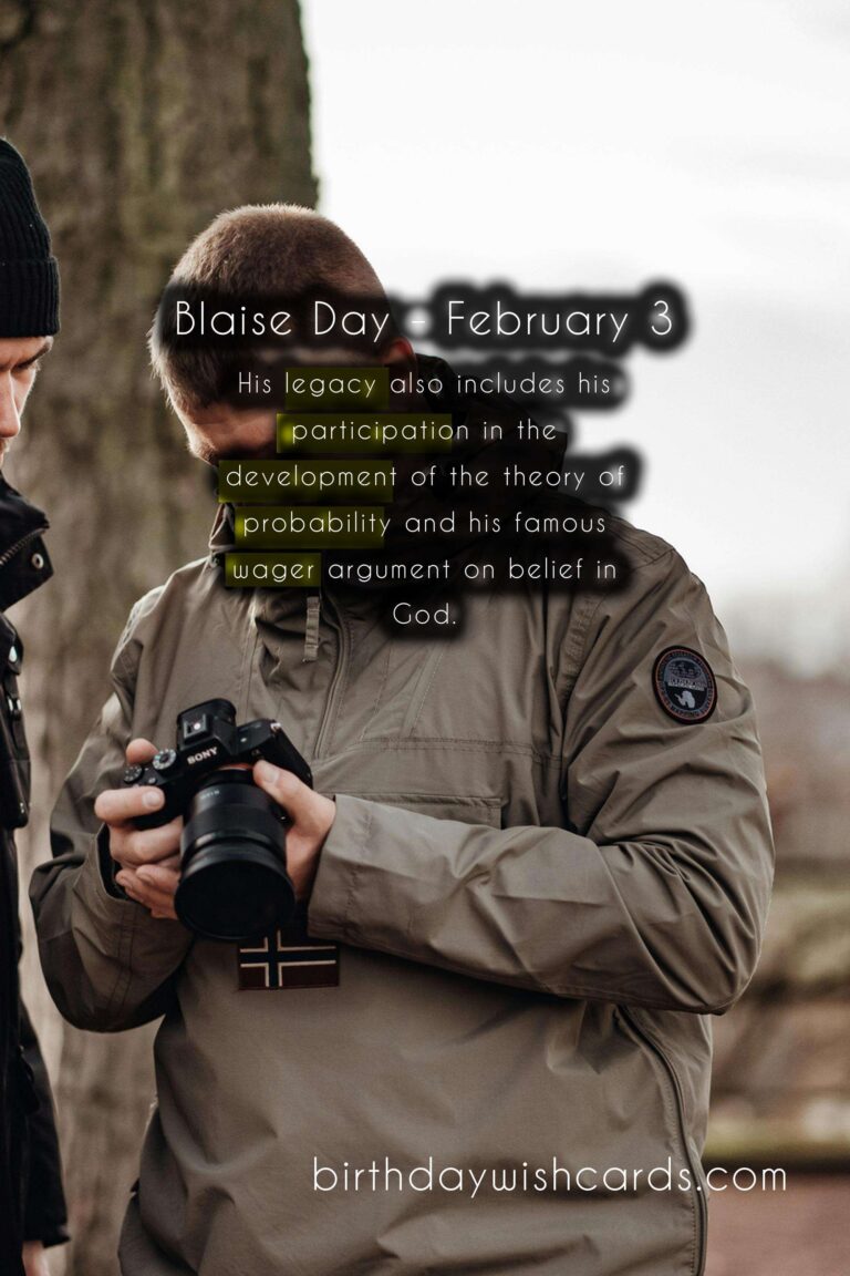 Blaise Day – February 3: Celebrating the Life and Work of the Philosopher and Mathematician