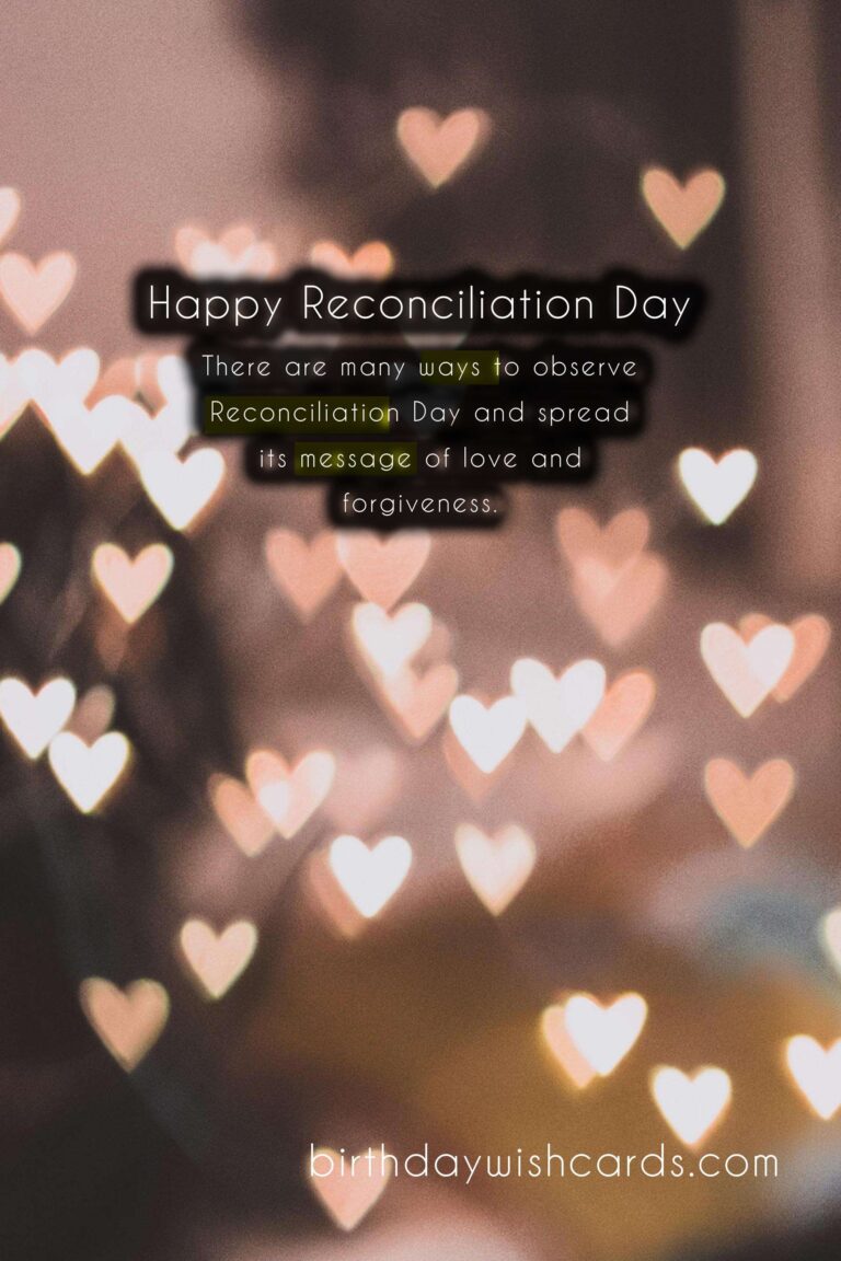 Celebrate Reconciliation Day on June 22