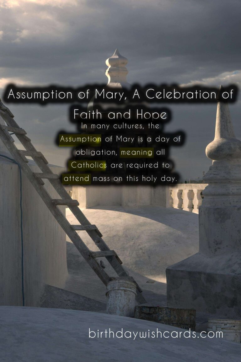 Assumption of Mary - A Celebration of Faith and Hope