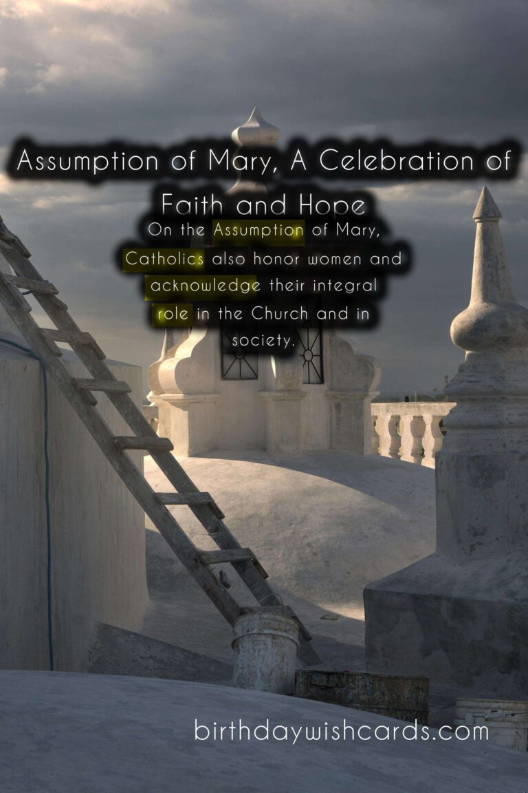 Assumption of Mary – A Celebration of Faith and Hope