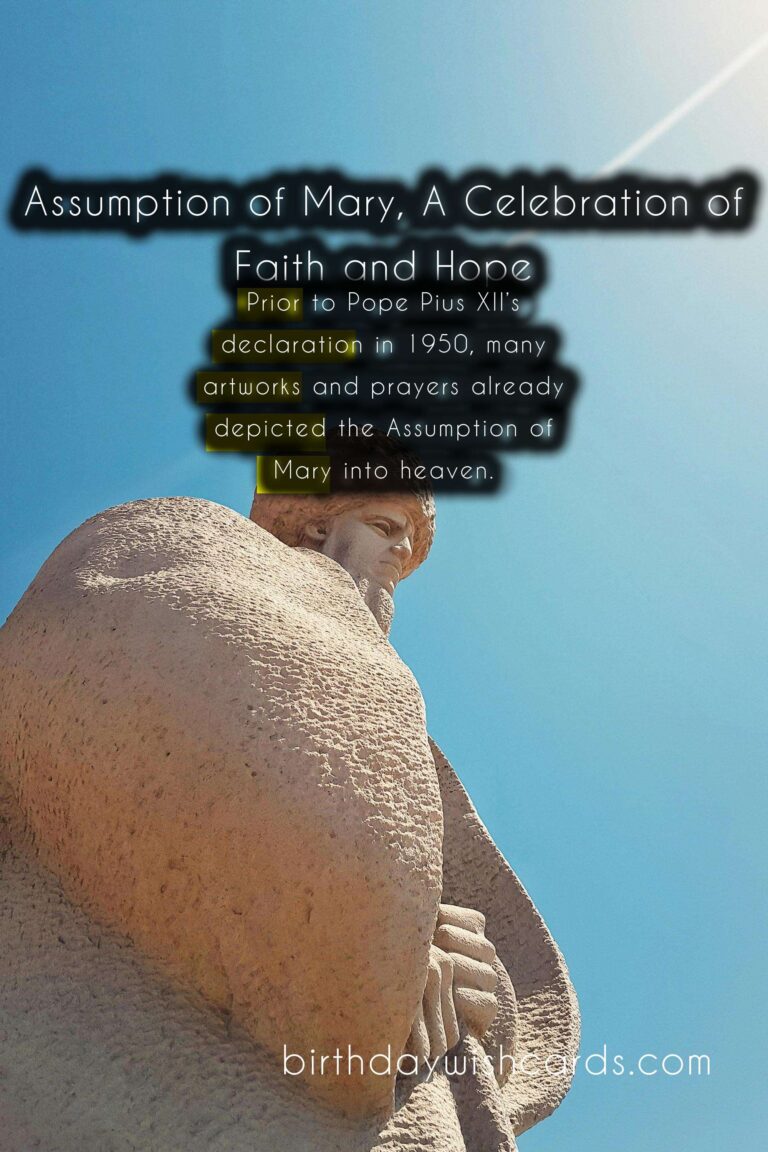 Assumption of Mary - A Celebration of Faith and Hope