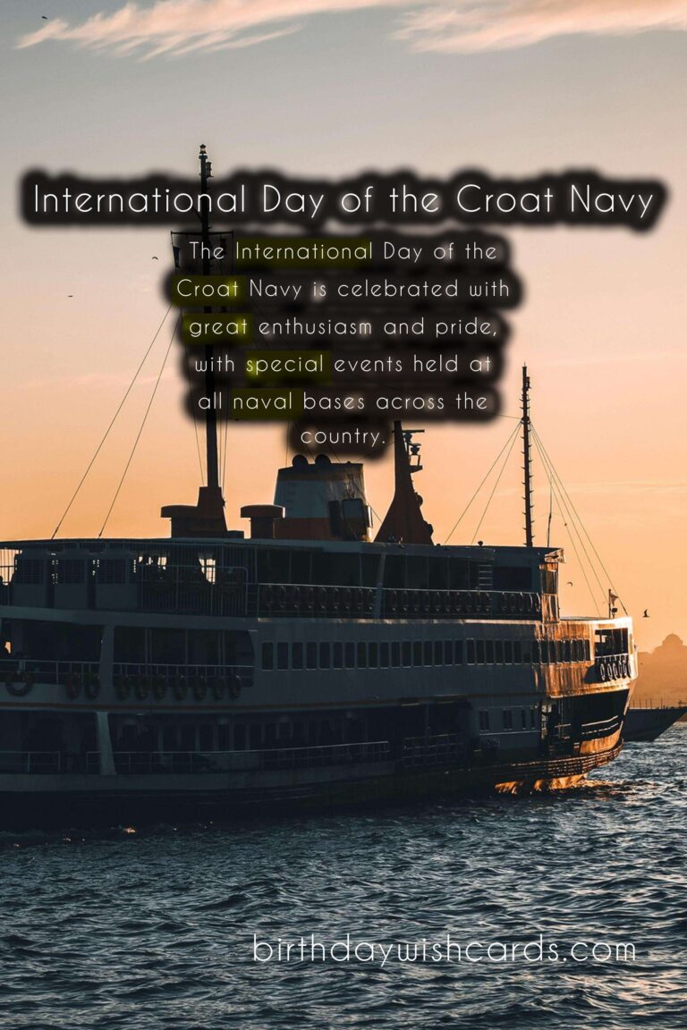 Celebrating the International Day of the Croat Navy on September 18