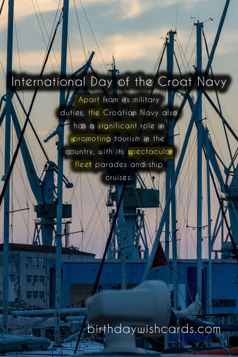 Celebrating the International Day of the Croat Navy on September 18