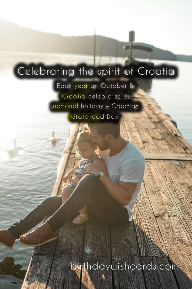 Croatian Statehood Day – A Celebration of National Pride and Unity