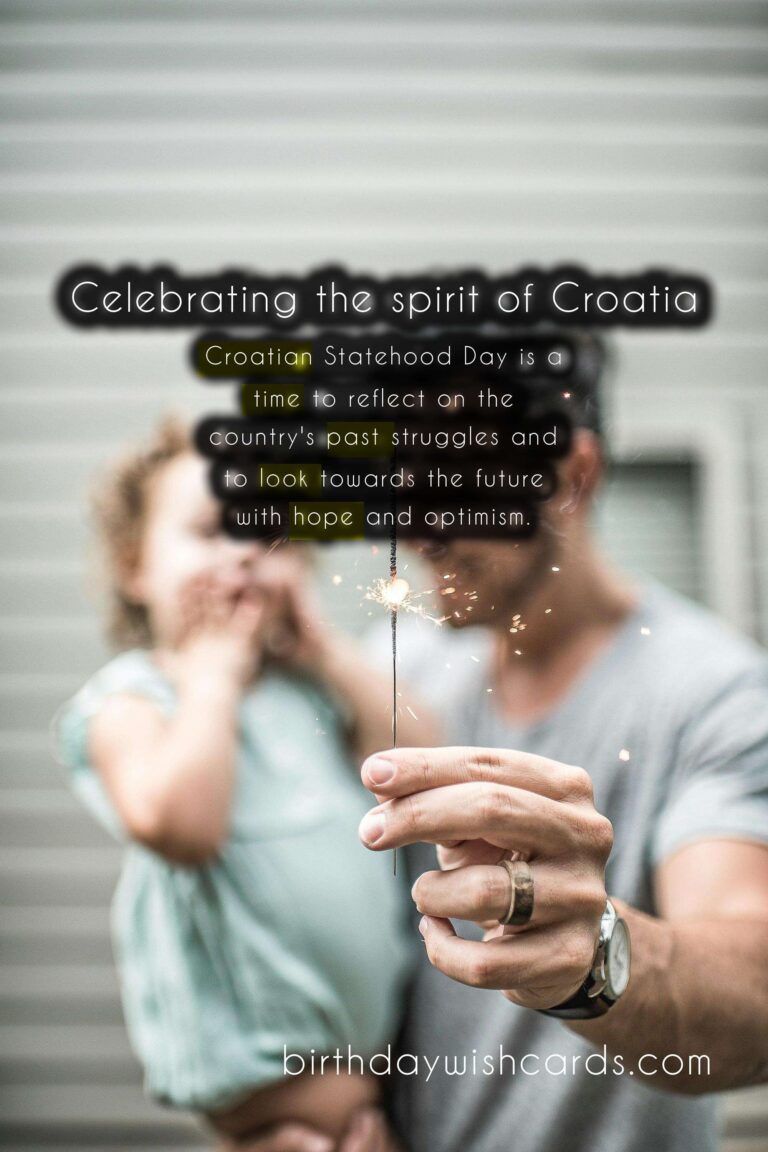 Croatian Statehood Day – A Celebration of National Pride and Unity