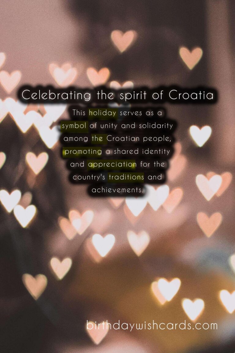 Croatian Statehood Day – A Celebration of National Pride and Unity