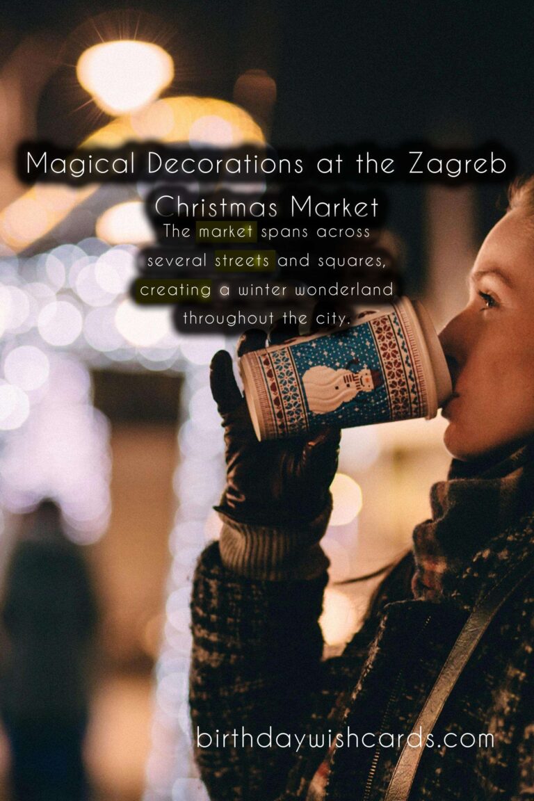 Experience the Magic at Zagreb Christmas Market – November-January