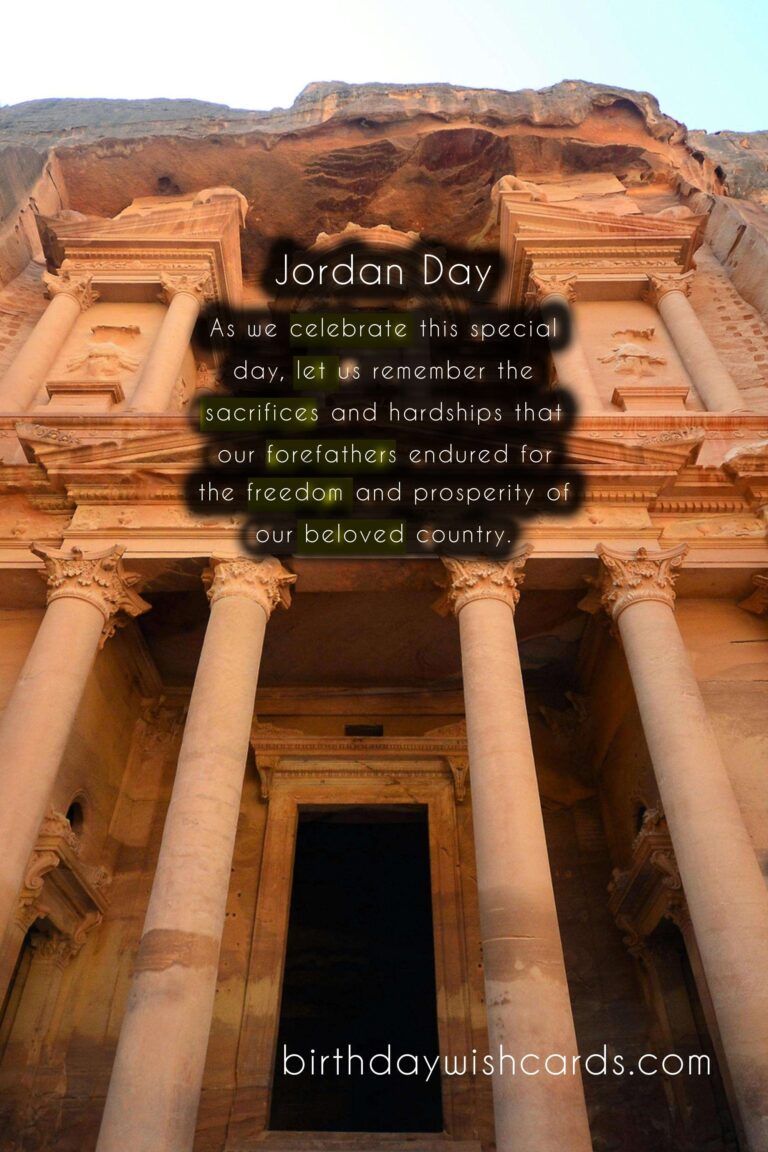 Celebrating Jordan Day – July 19
