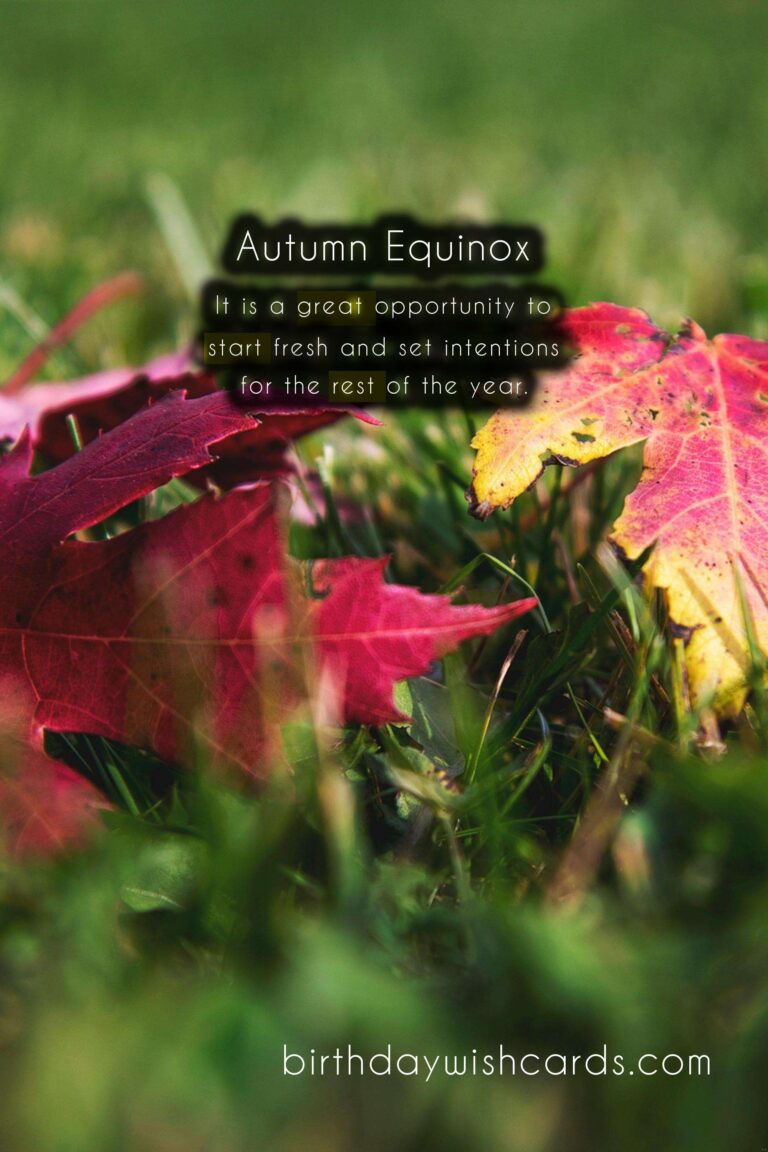 Fall Equinox: The Arrival of Autumn