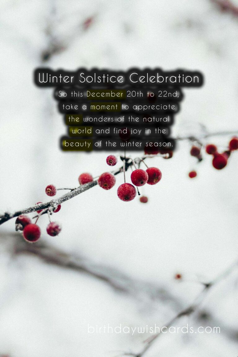 The Winter Solstice: A Celebration of Light and Darkness