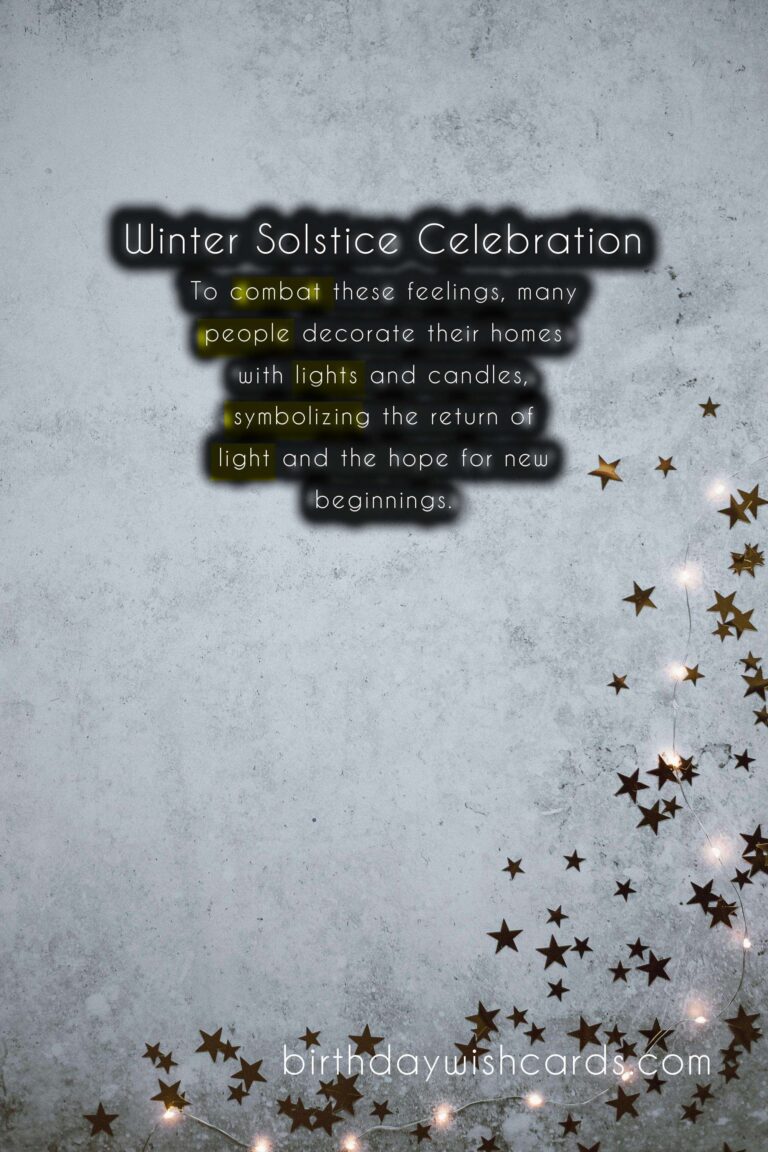 The Winter Solstice: A Celebration of Light and Darkness