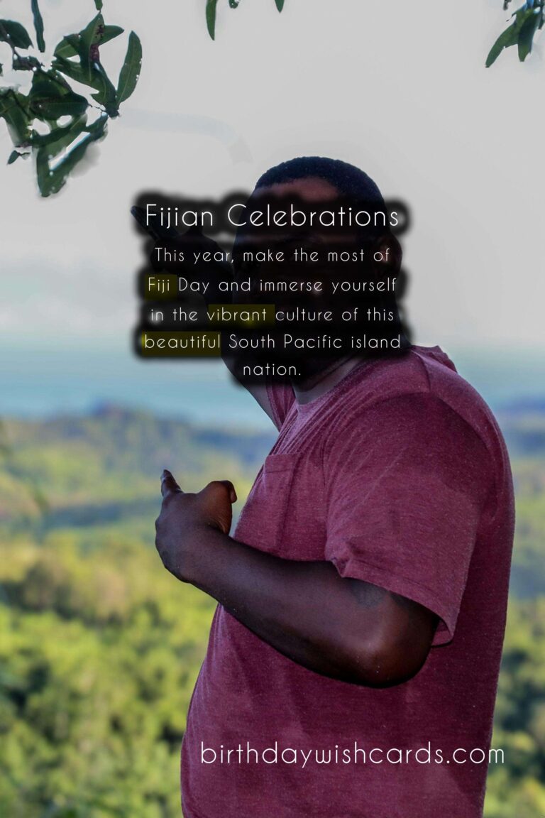 Celebrate Fiji Day in Style this October 10