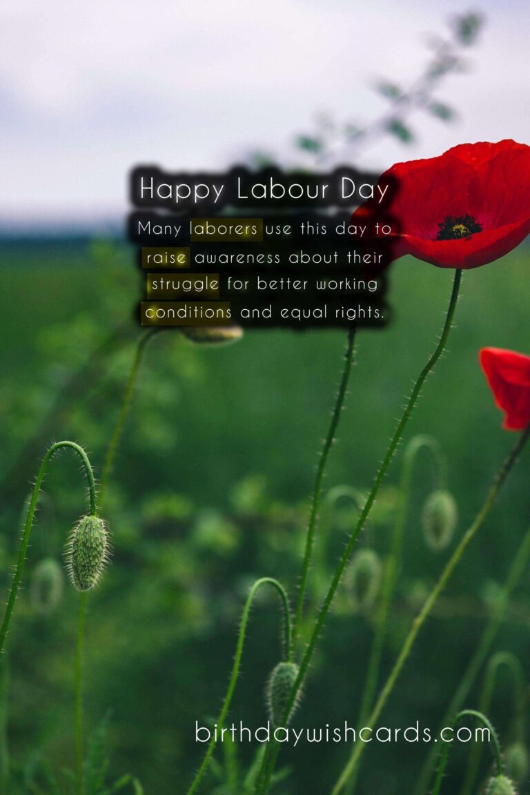 Labour Day - May 3: A Day to Celebrate the Laborers