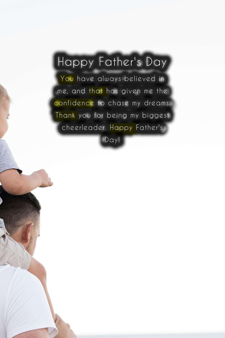 Celebrate Father's Day - June 20 with These Heartwarming Sentences