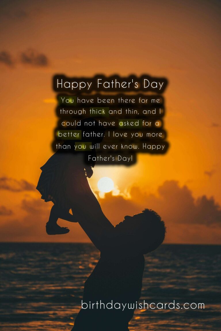 Celebrate Father’s Day – June 20 with These Heartwarming Sentences