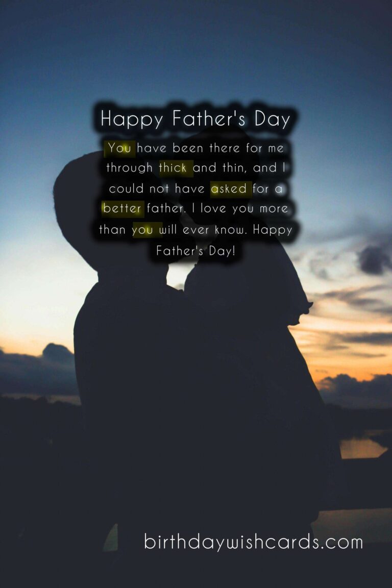 Celebrate Father's Day - June 20 with These Heartwarming Sentences
