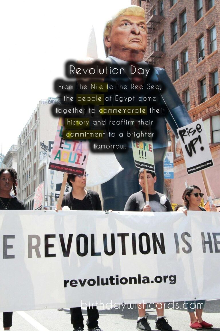 Revolution Day - January 25: A Celebration of Courage and Change