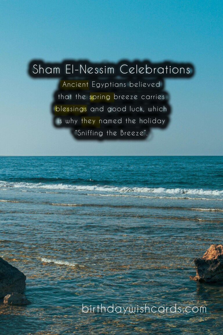 Celebrate Sham El-Nessim - April 29 with Fun and Tradition!