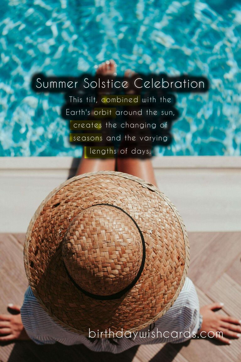 Summer Solstice - A Day of Celebration and Significance