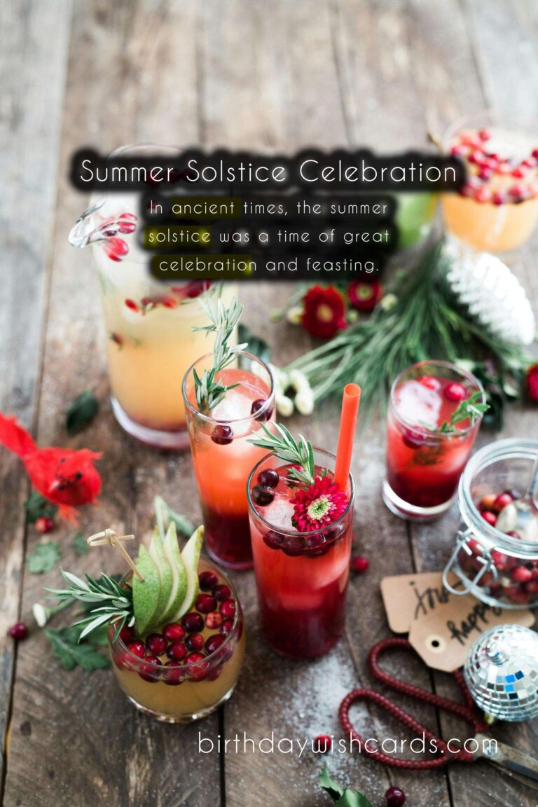 Summer Solstice - A Day of Celebration and Significance