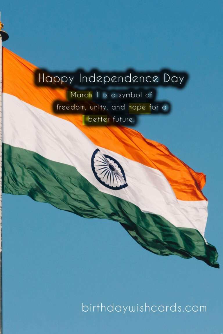 March 1 - Independence Day: A Day of Celebration and Remembrance