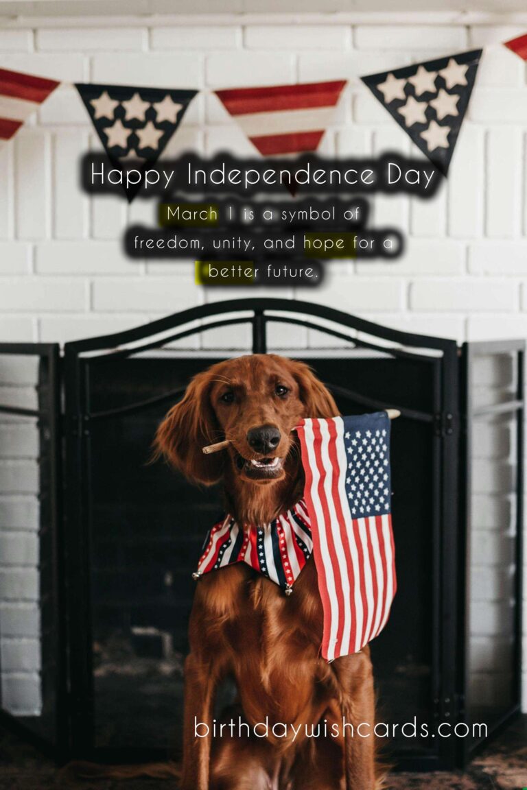 March 1 - Independence Day: A Day of Celebration and Remembrance