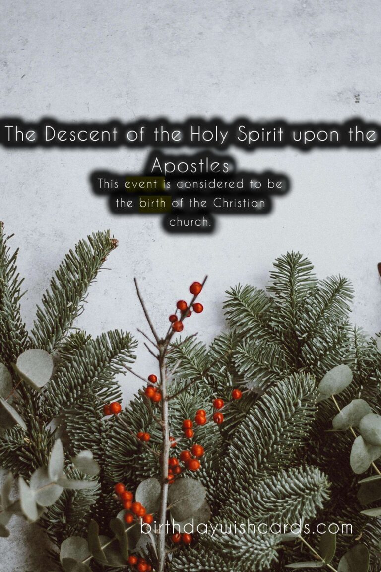 The History and Significance of Pentecost Monday: Celebrating the Great Feast of Fifty Days