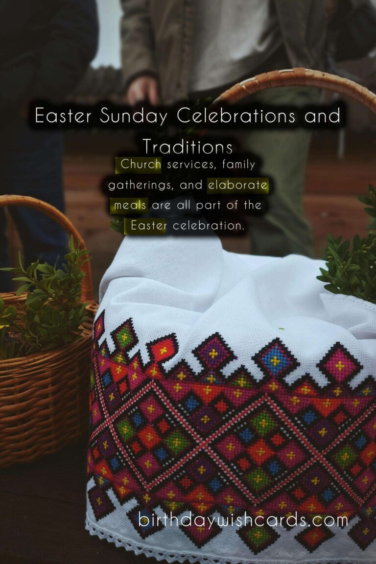 April: Celebrating Easter Sunday with Joy and Traditions