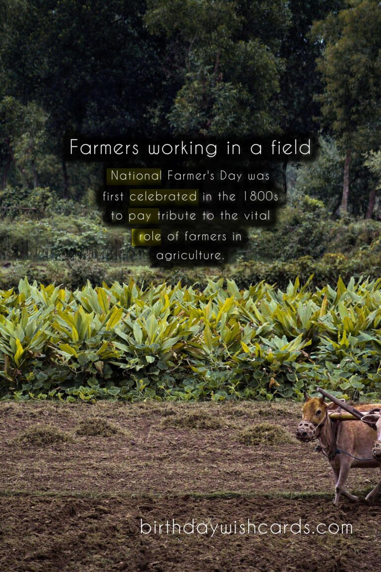 September 11: National Farmer’s Day