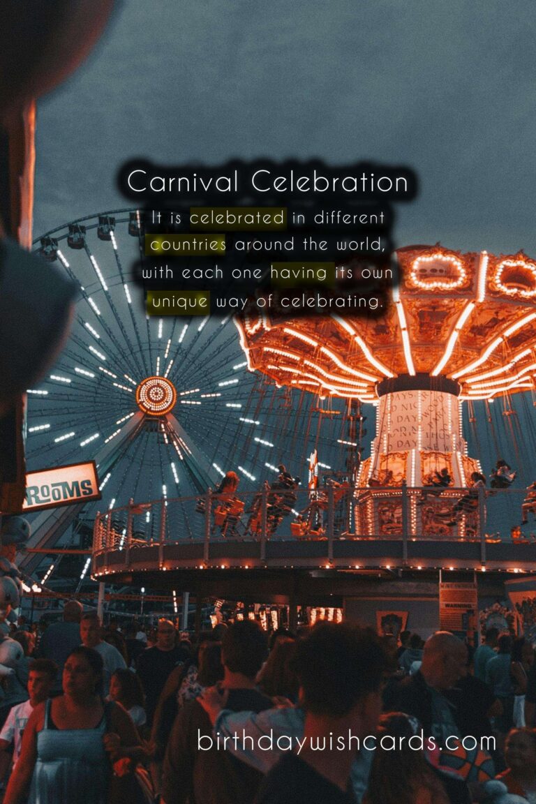 Carnival – The Most Exciting Event of February and March