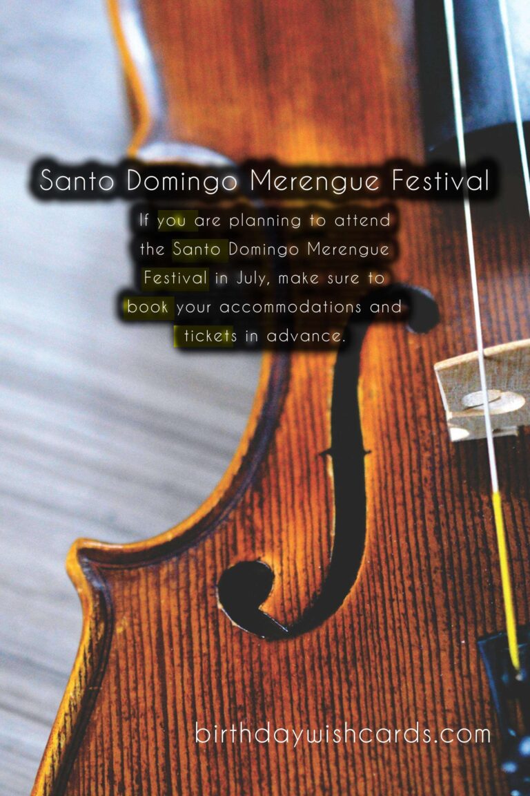 Santo Domingo Merengue Festival – July