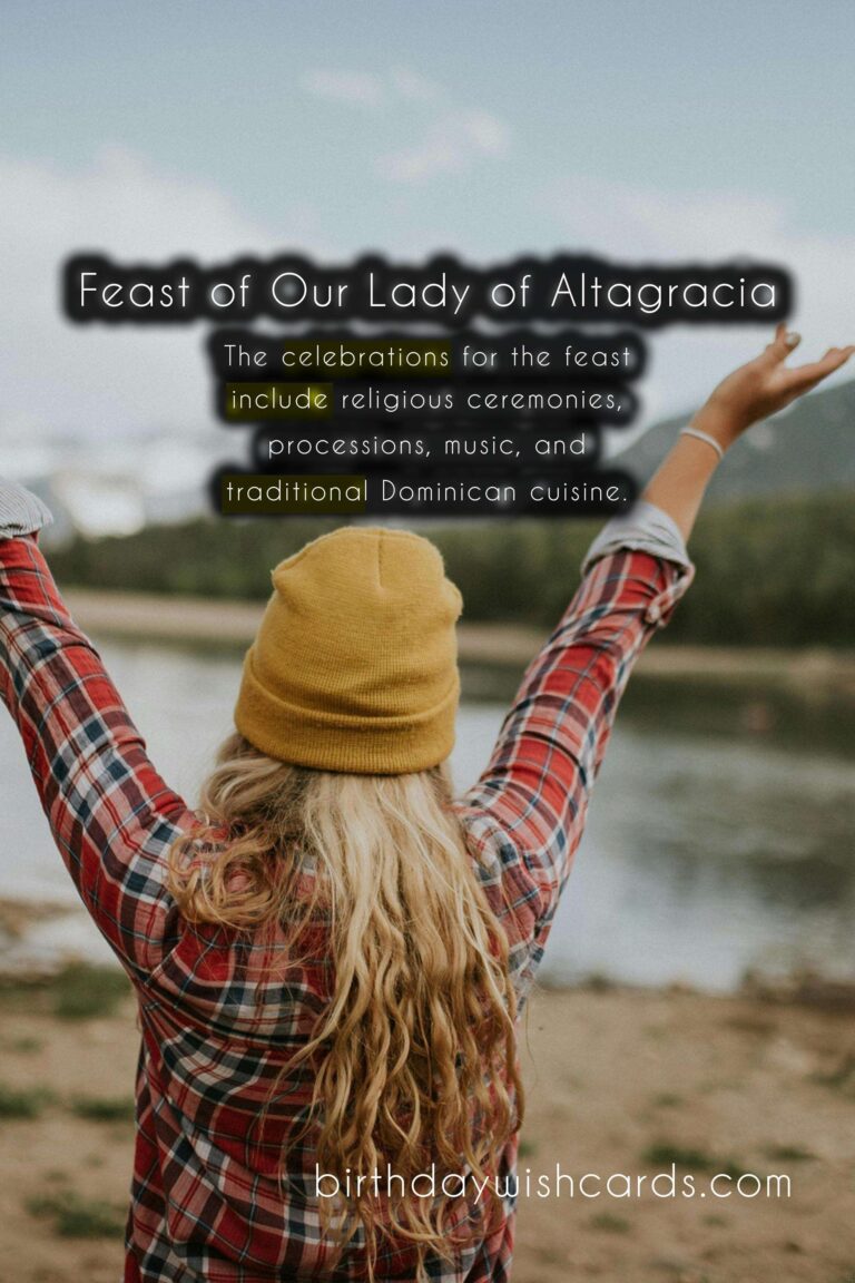 Feast of Our Lady of Altagracia - August 15th
