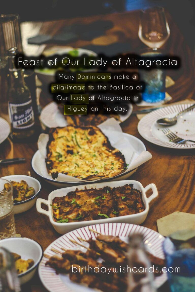 Feast of Our Lady of Altagracia - August 15th