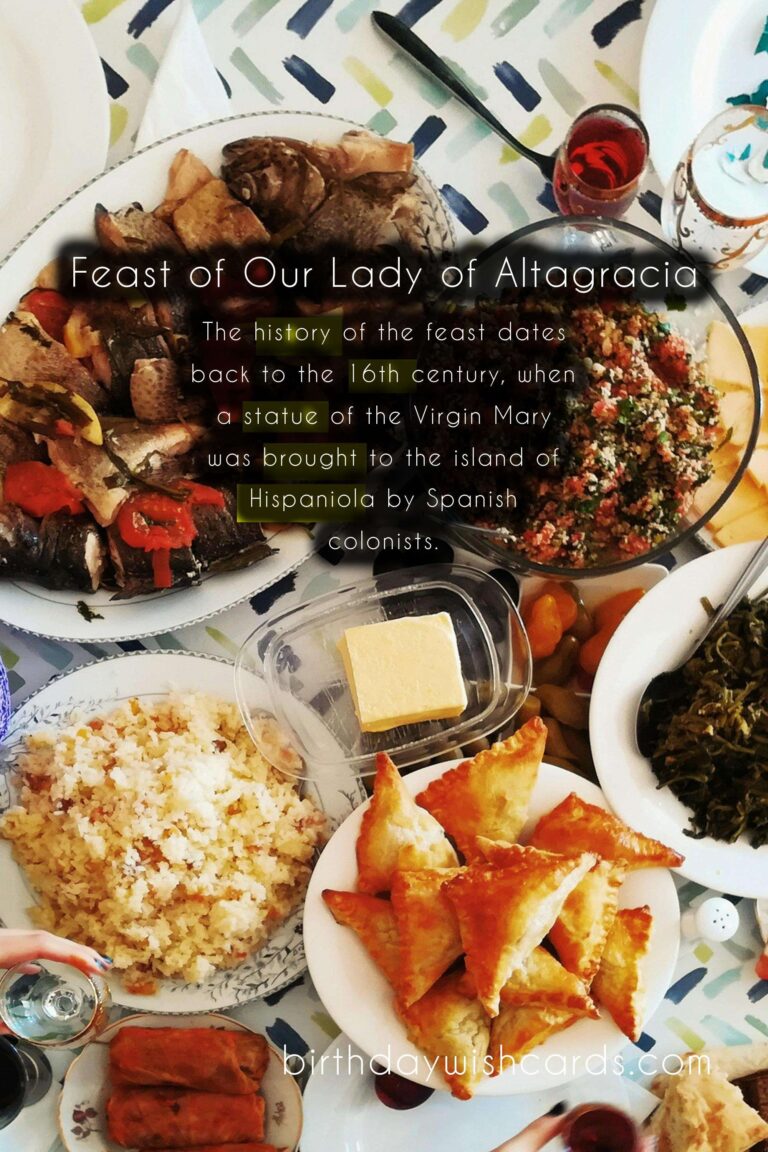 Feast of Our Lady of Altagracia - August 15th