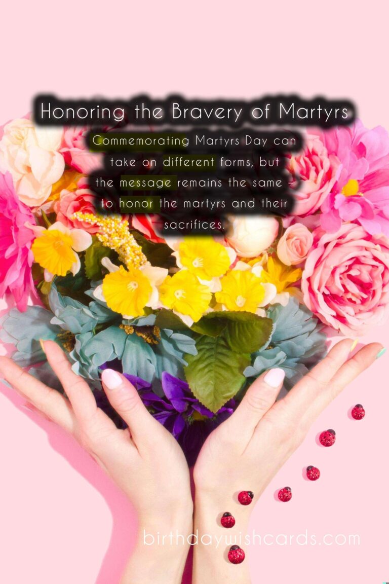 Remembering the Martyrs on January 4th – Honoring the Brave Sacrifices for Freedom