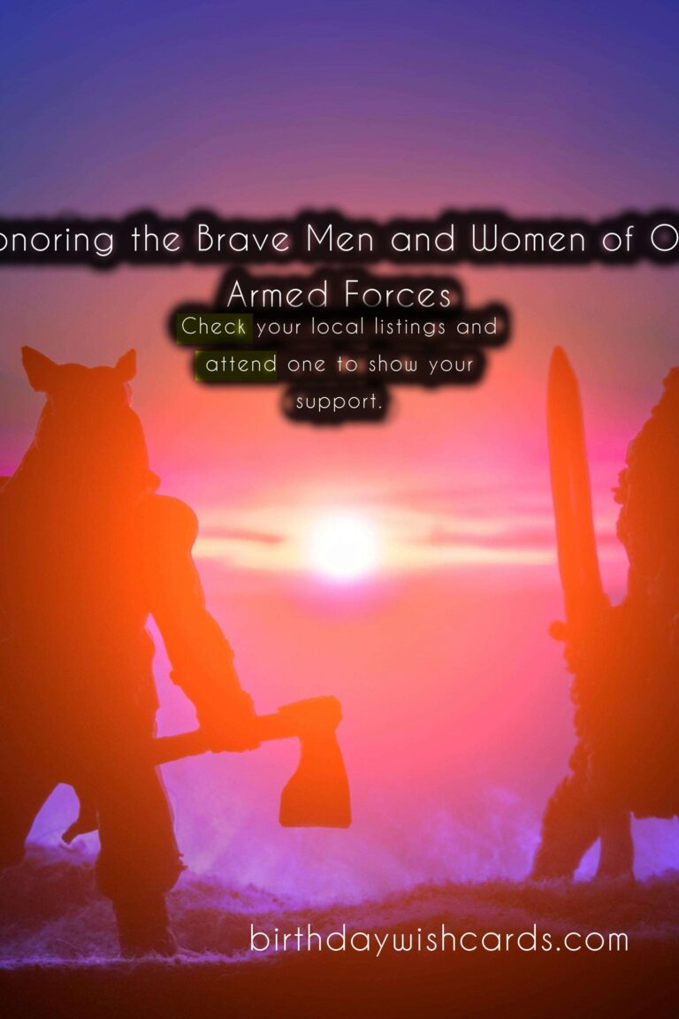Honoring Our Heroes: Celebrating Armed Forces Day on January 17th