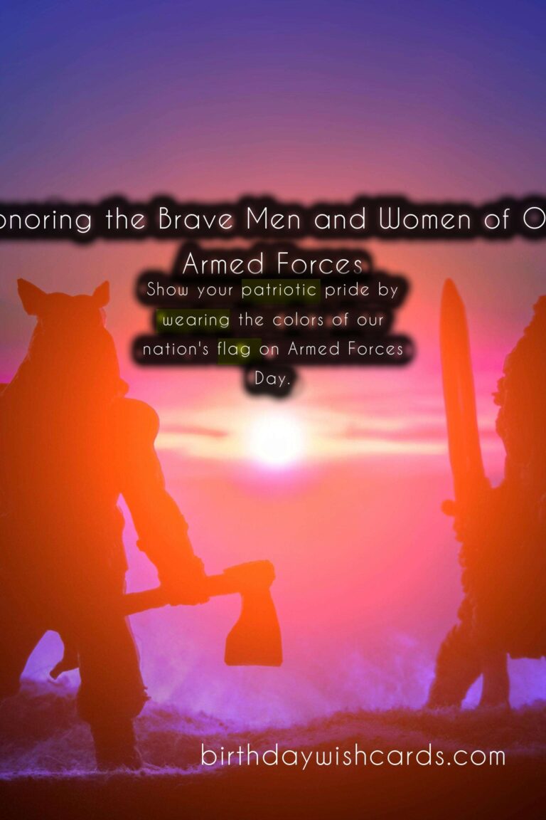 Honoring Our Heroes: Celebrating Armed Forces Day on January 17th