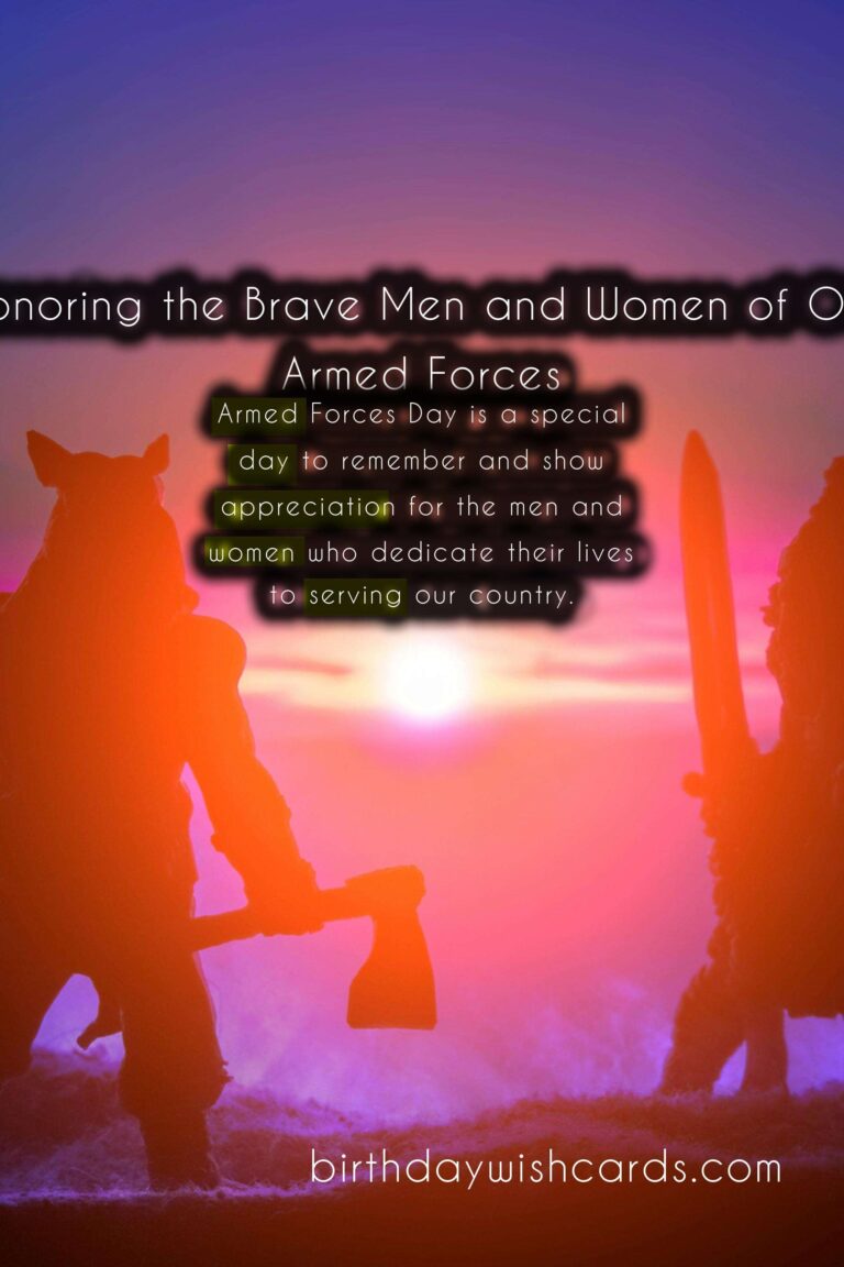 Honoring Our Heroes: Celebrating Armed Forces Day on January 17th