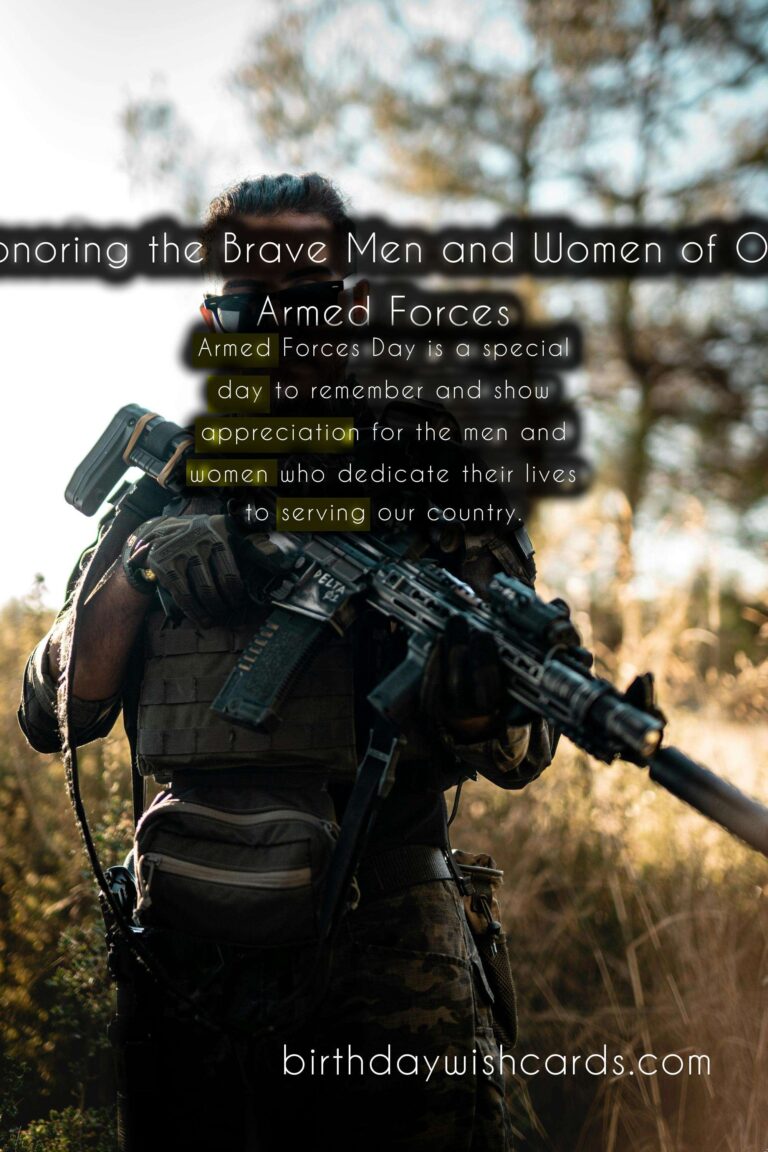 Honoring Our Heroes: Celebrating Armed Forces Day on January 17th