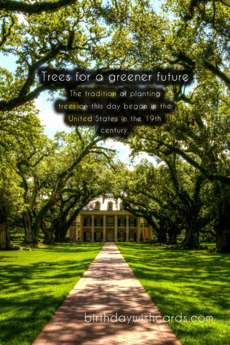 National Tree Planting Day – January 15th