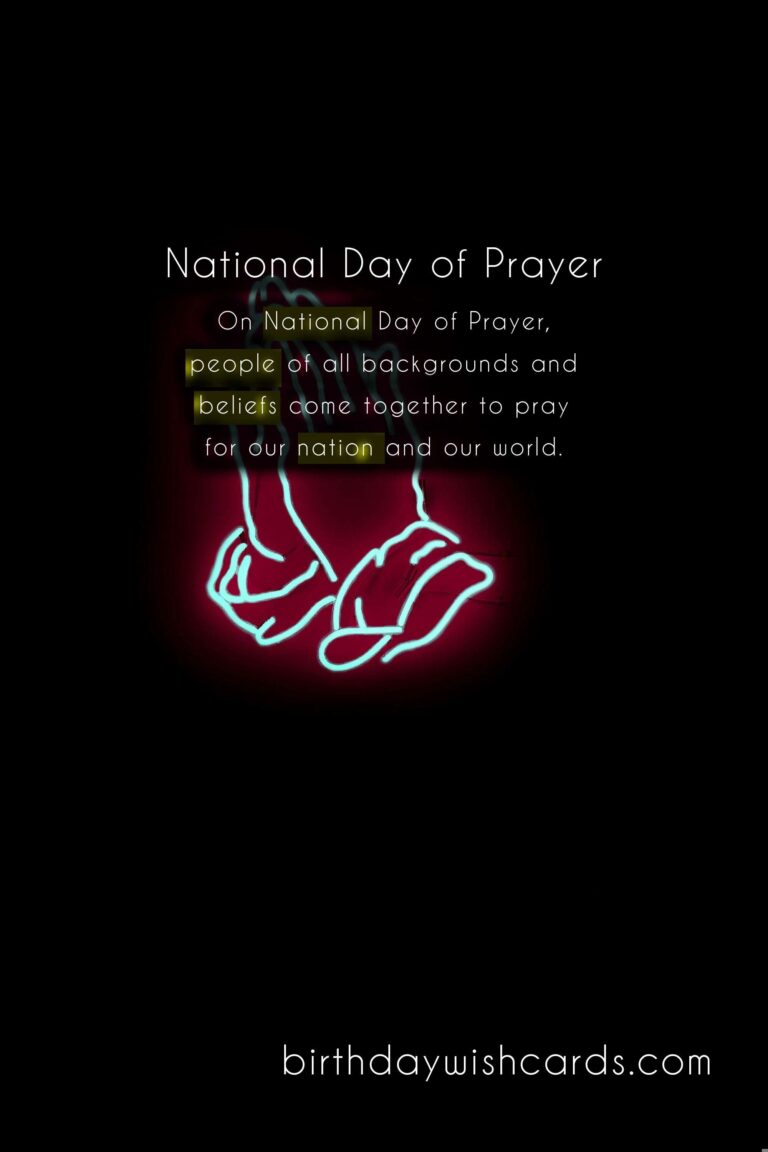 National Day of Prayer – February 3rd