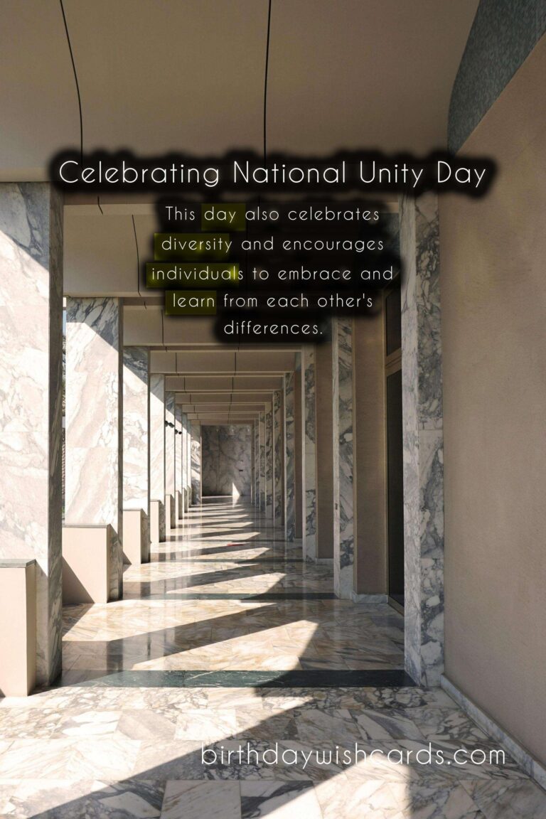Celebrating National Unity Day: The Significance of April 28th