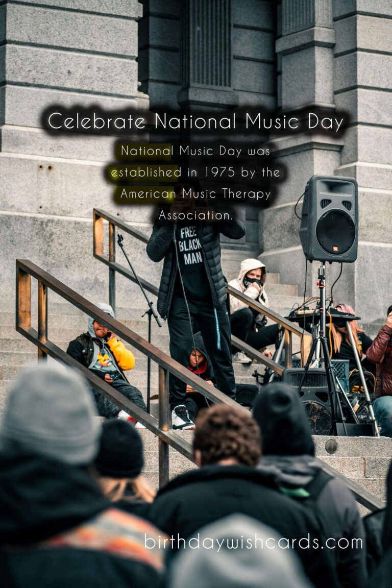 Celebrate National Music Day – December 23rd
