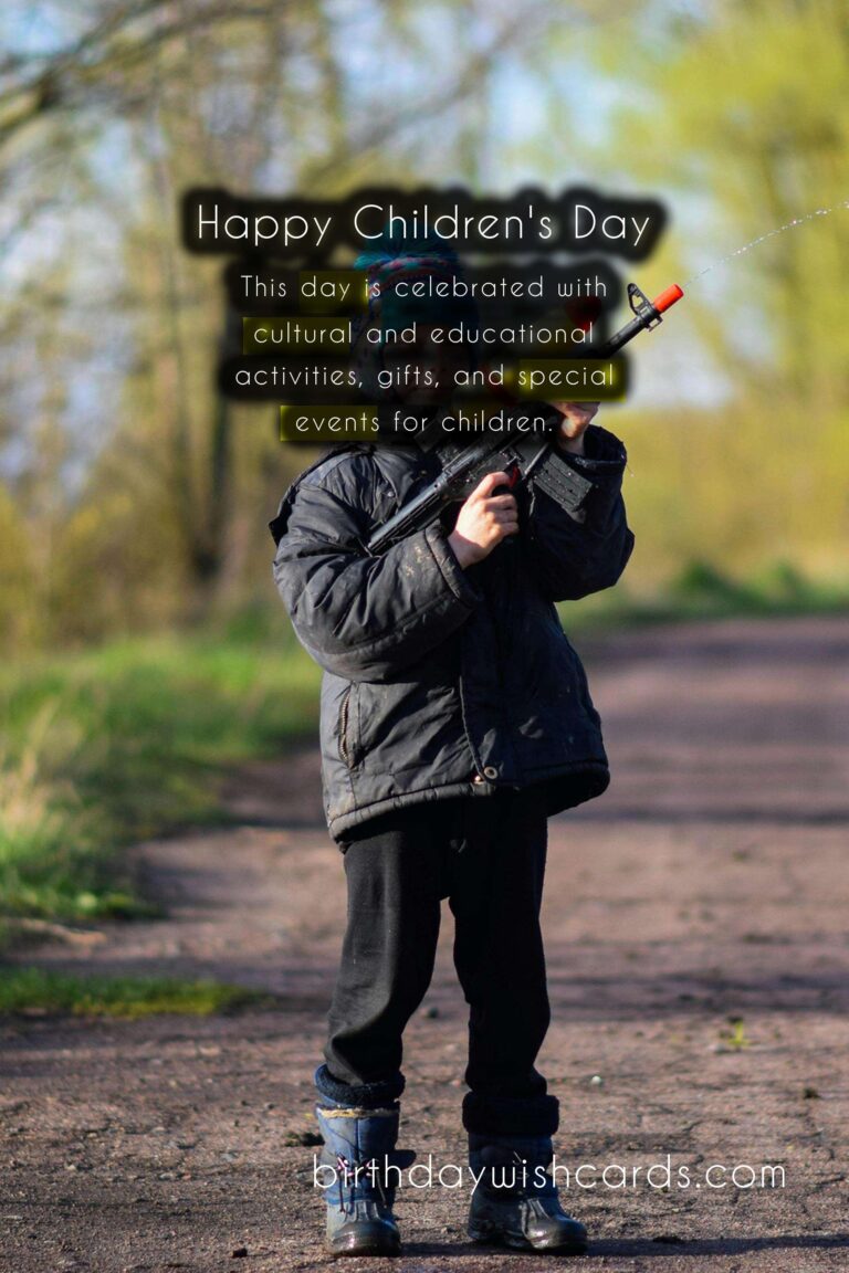 July 24 – Children’s Day: A Day to Celebrate Innocent Joy and Laughter