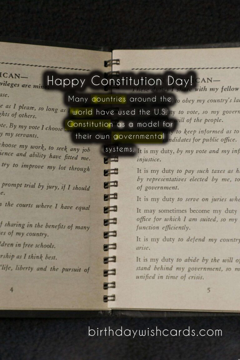 Celebrate August 30 - Constitution Day with Pride and Patriotism