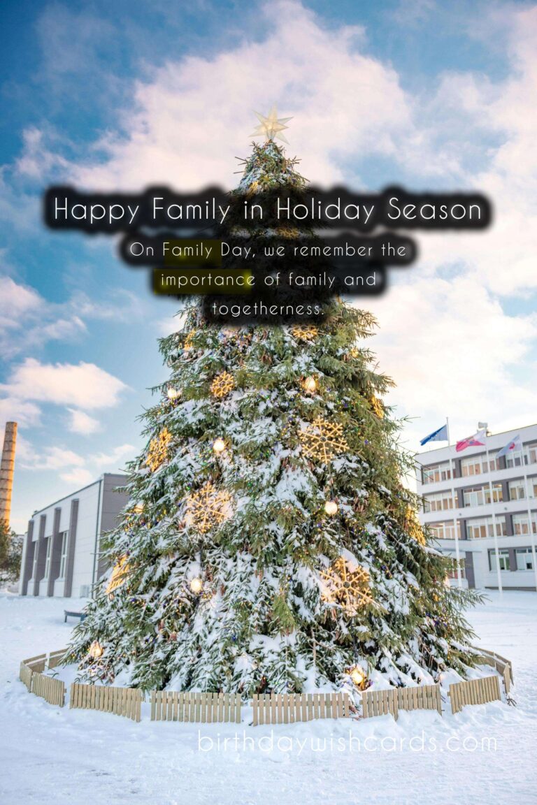 Celebrate Love and Togetherness with Family Day on December 26th